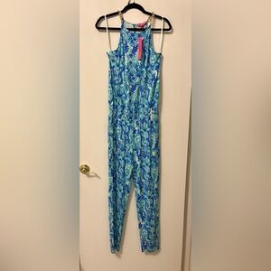 Lilly Pulitzer Keeran Jumpsuit NWT $188 SZ S